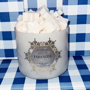 Bath and body works Fireside Candle Wax Melts